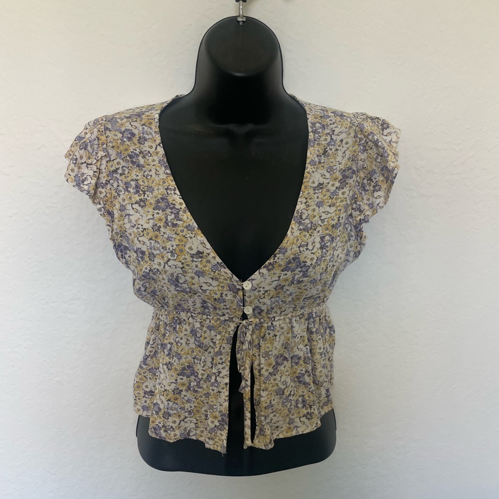 Wild Fable Floral Blouse - XS